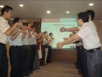 江广营老师与学员现场演练互动
